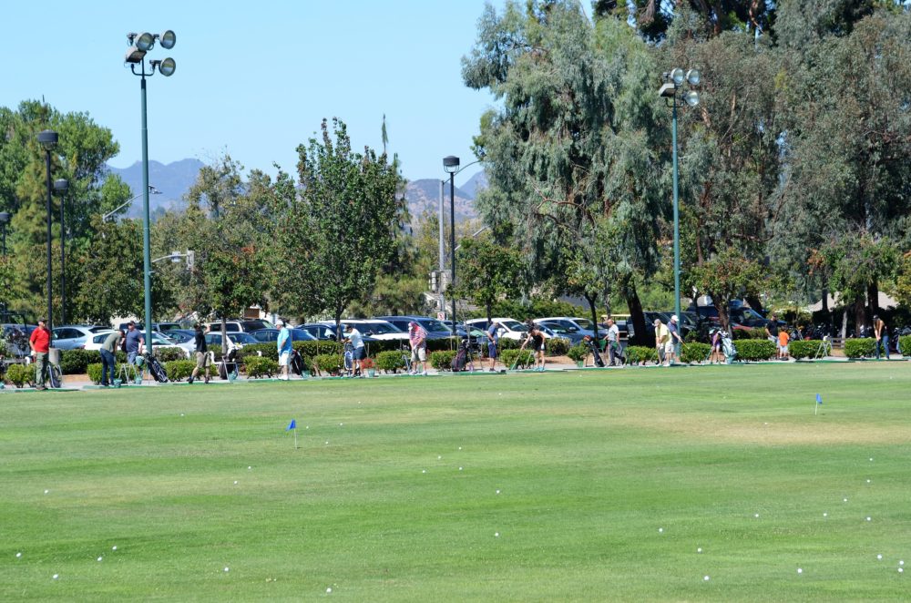 The 2nd of Five "Slideshow" Images, Which Offer Our Guests the Chance to Enjoy a Quick Look at Westlake Golf Club's Beautiful, 40-Stall Driving Range