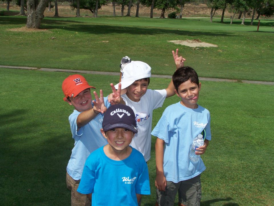 The 4th of Nine "Slideshow" Images, Which Perfectly Demonstrate the Fun on Display at Westlake Golf Club's Instructional Junior Golf Programs – Open to Boys and Girls (Ages 8 to 17) of All Skill Levels